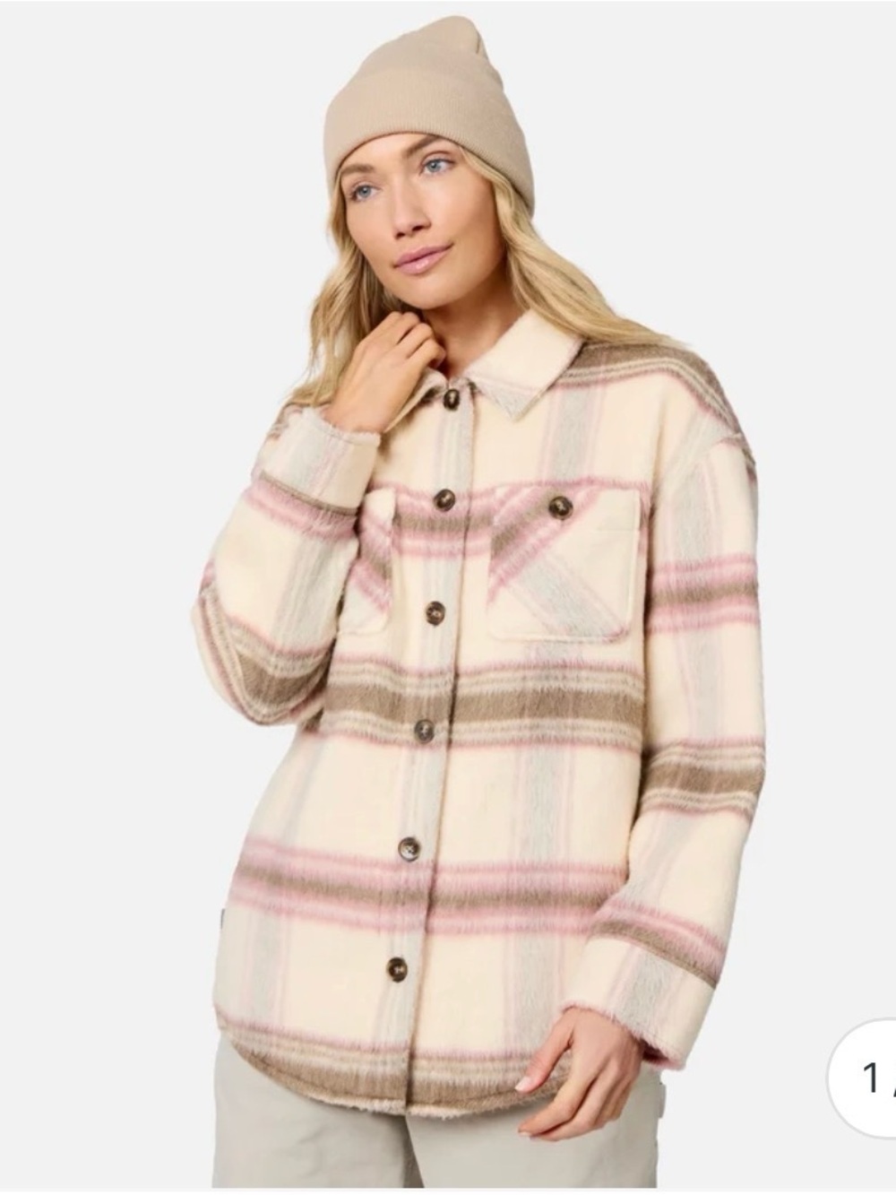 Free Country Hayley Plaid Shacket
